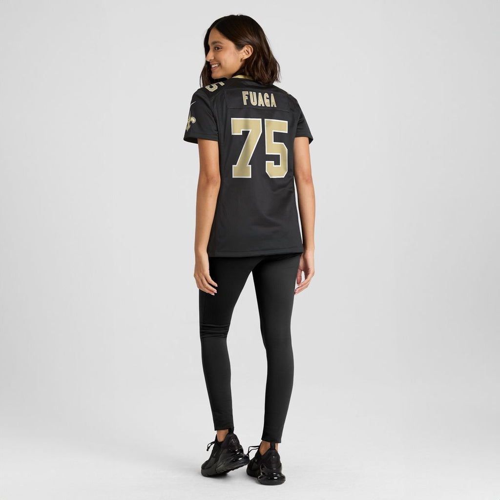 Taliese Fuaga New Orleans Saints Nike Women's  Game Jersey -  Black