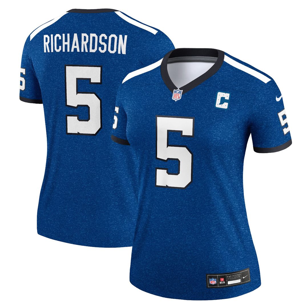 Anthony Richardson Indianapolis Colts Nike Women's Alternate Legend Player Performance Top -  Royal