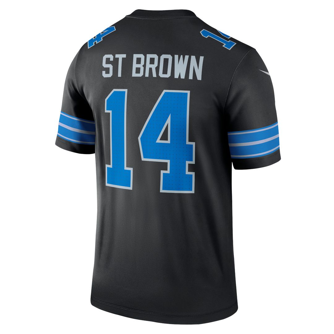 Amon-Ra St. Brown Detroit Lions Nike Legend Player Performance Top - Black