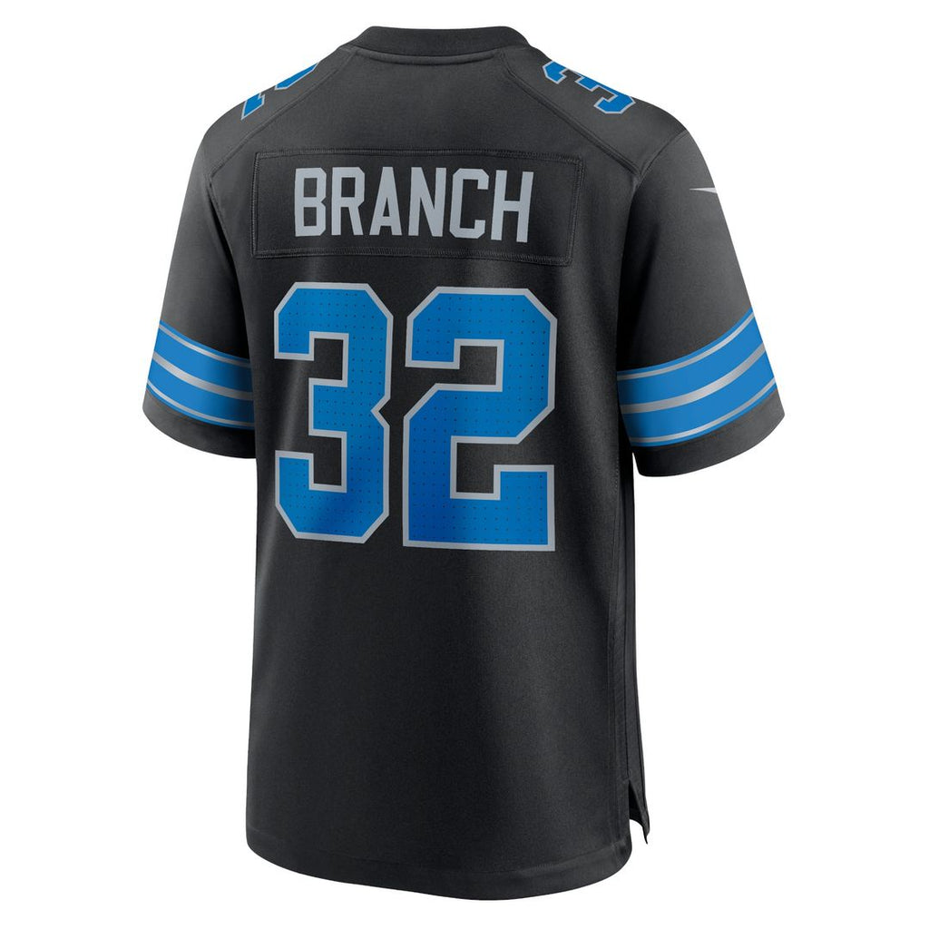 Brian Branch Detroit Lions Nike Alternate Game Jersey - Black