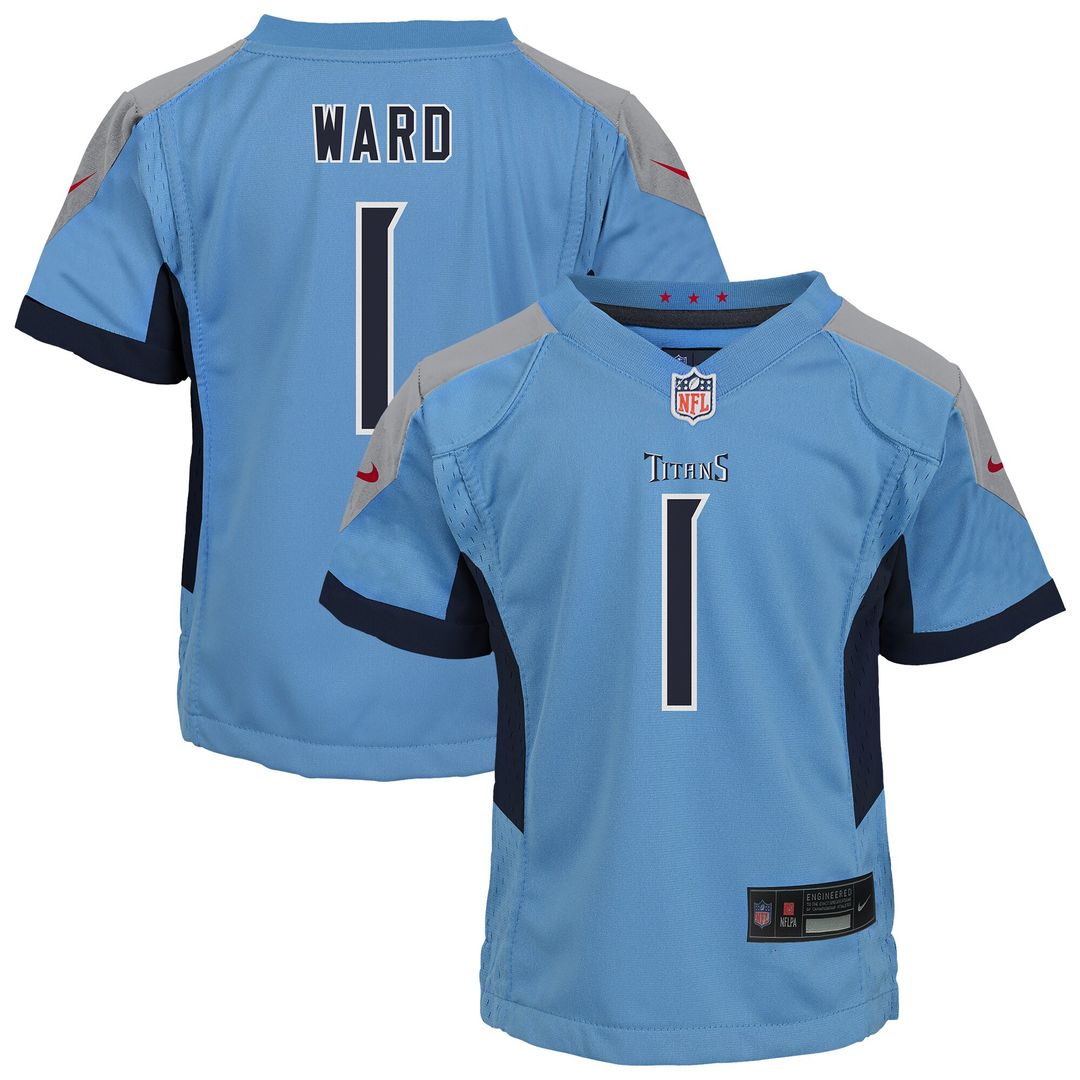 Cameron Ward Tennessee Titans Nike Toddler Game Jersey - Light Blue
