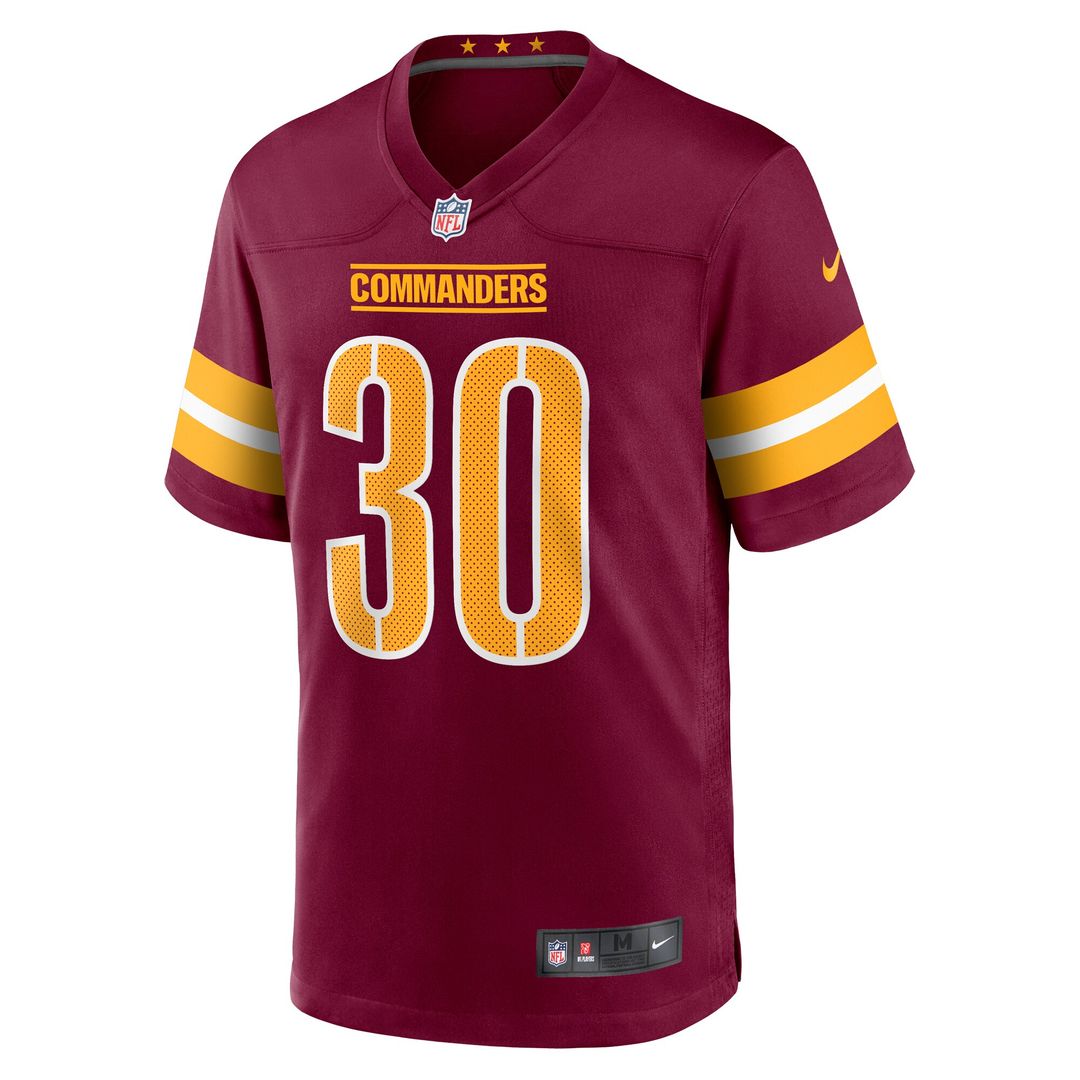 Austin Ekeler Washington Commanders Nike Game Player Jersey - Burgundy
