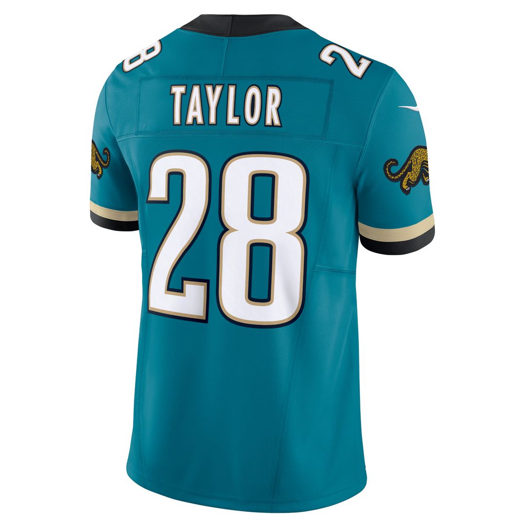 Fred Taylor Jacksonville Jaguars Nike Prowler Throwback Vapor F.U.S.E. Limited Retired Player Jersey - Teal