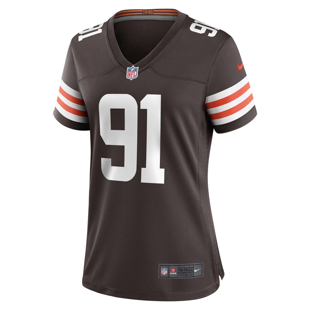 Alex Wright Cleveland Browns Nike Women's Team Game Jersey -  Brown