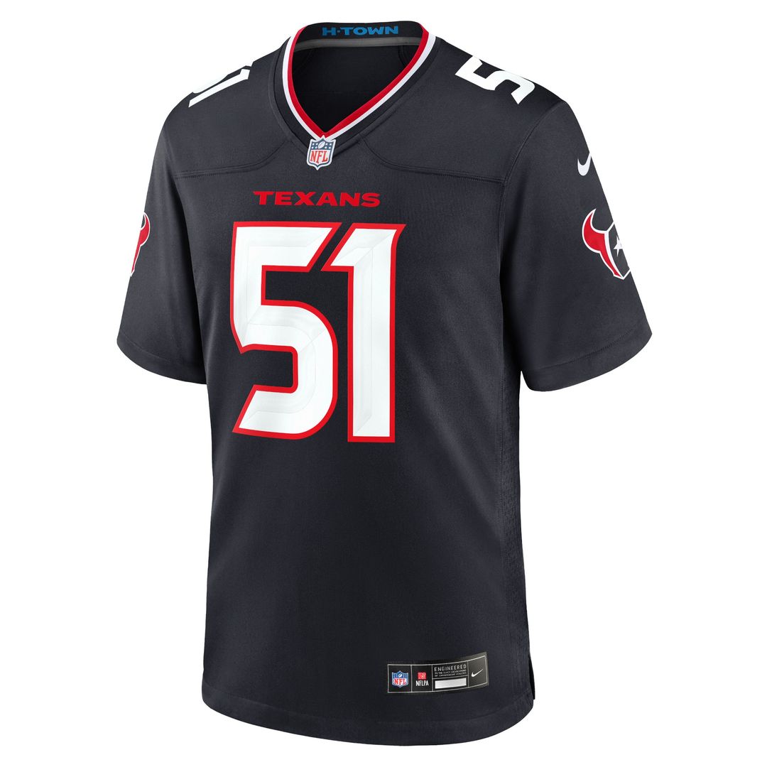 Will Anderson Jr. Houston Texans Nike Game Jersey - Navy