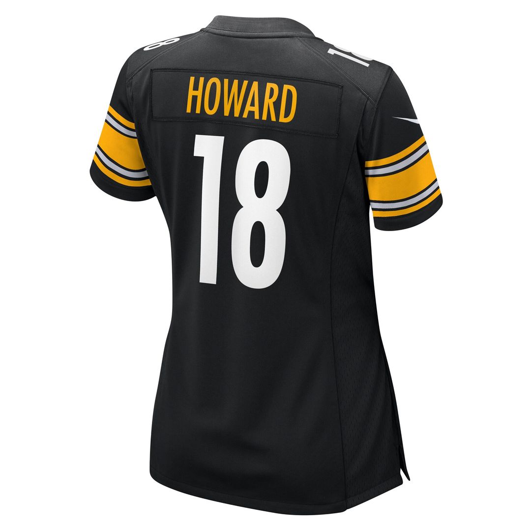 Will Howard Pittsburgh Steelers Nike Women's Team Game Jersey -  Black