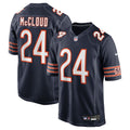 Nick McCloud Chicago Bears Nike Team Game Jersey -  Navy