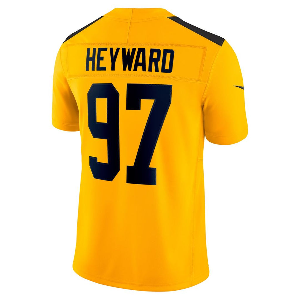 Cameron Heyward Pittsburgh Steelers Nike Alternate Vapor F.U.S.E. Limited Jersey - Gold