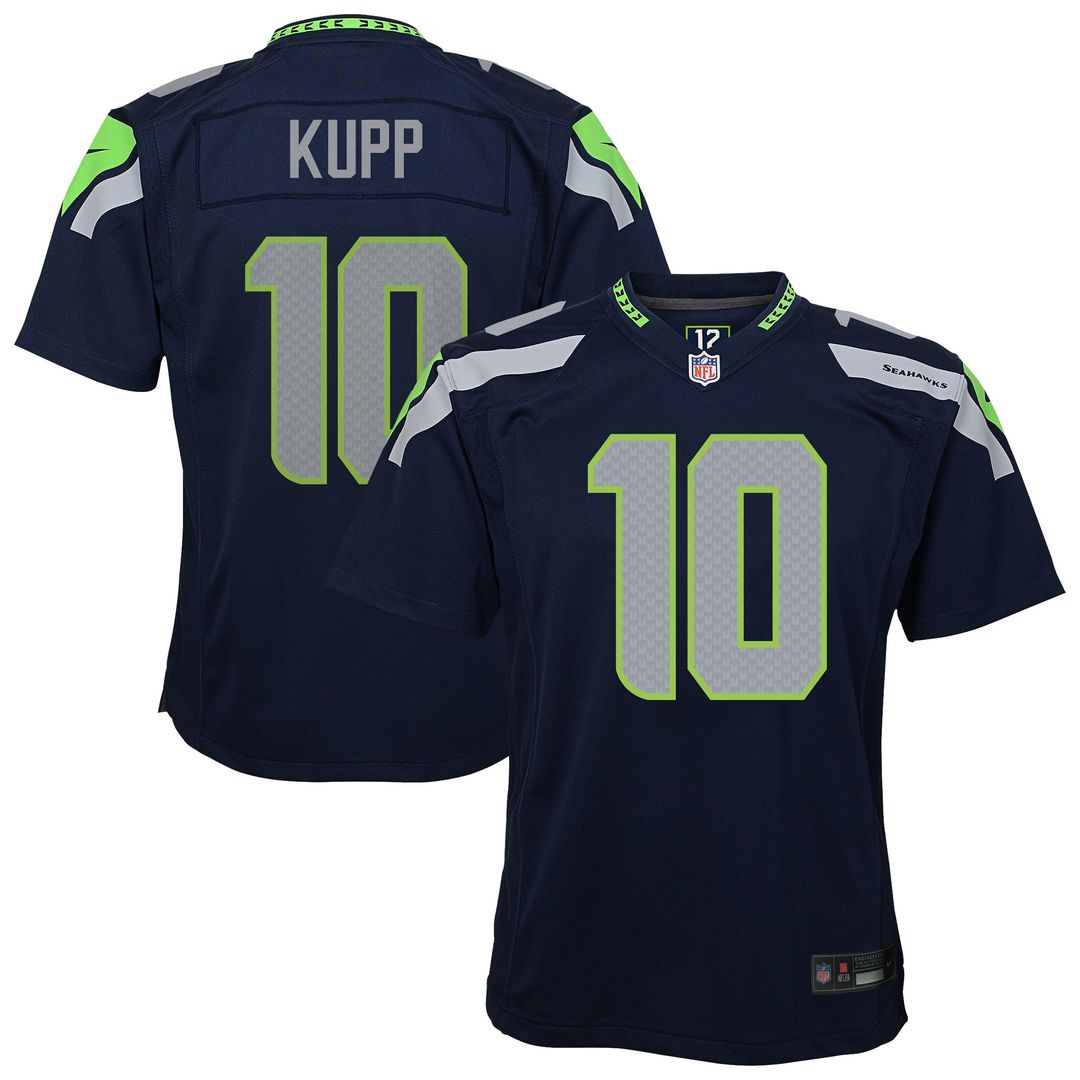 Cooper Kupp Seattle Seahawks Nike Youth Game Jersey - College Navy