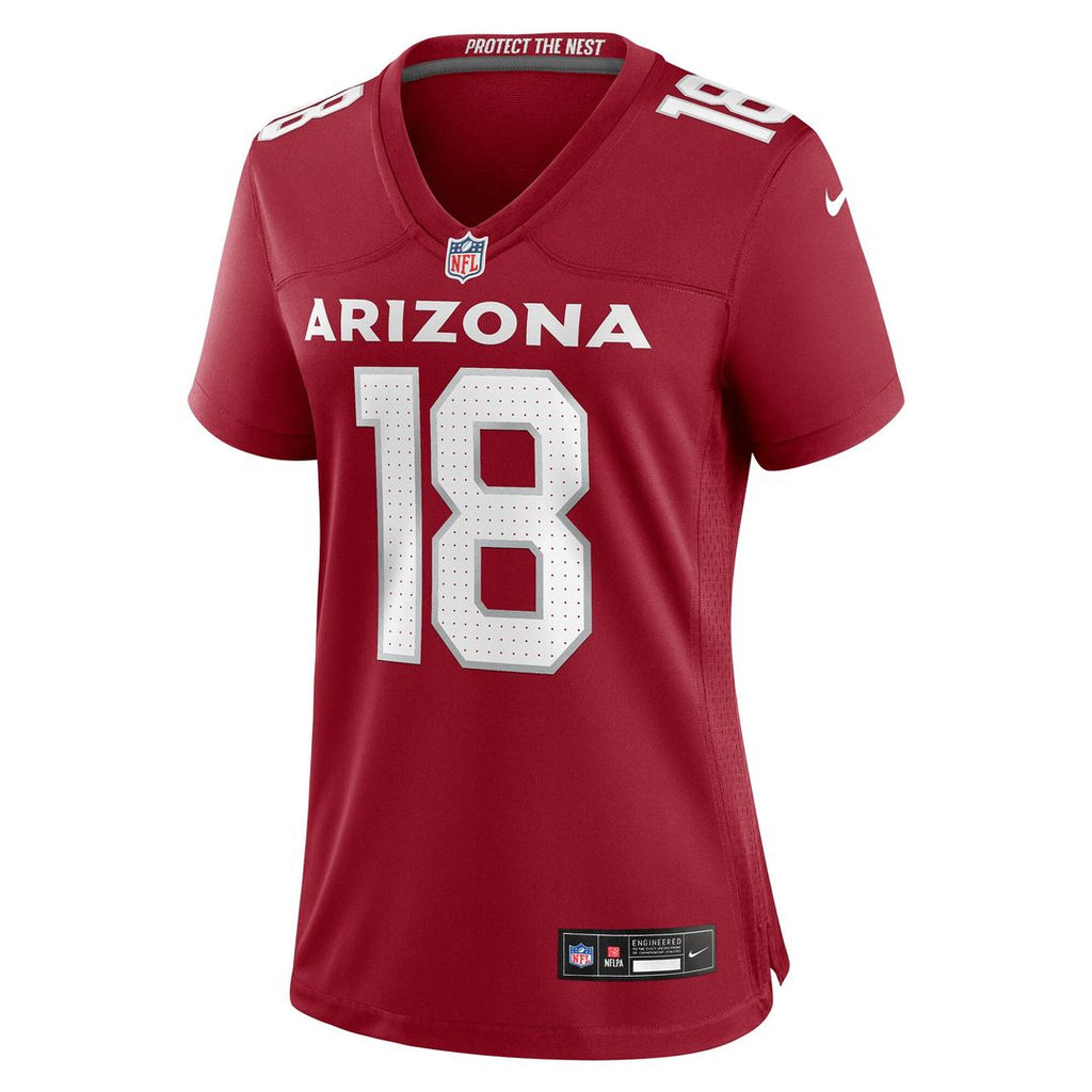 Marvin Harrison Jr. Arizona Cardinals Nike Women's  Player Game Jersey - Cardinal