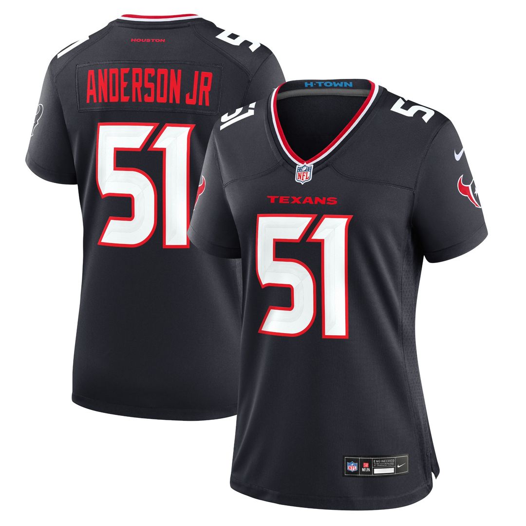 Will Anderson Jr. Houston Texans Nike Women's Game Jersey - Navy