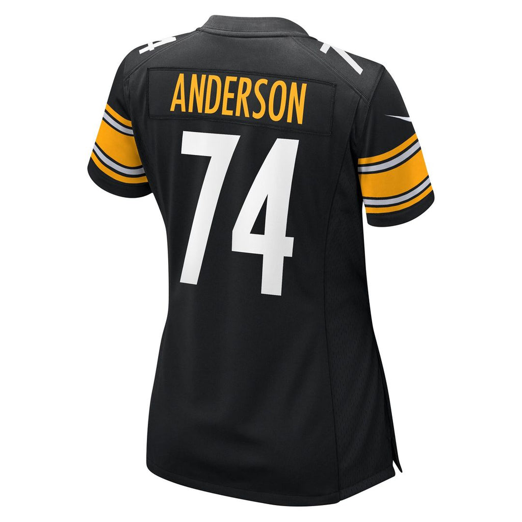 Spencer Anderson Pittsburgh Steelers Nike Women's  Game Jersey -  Black