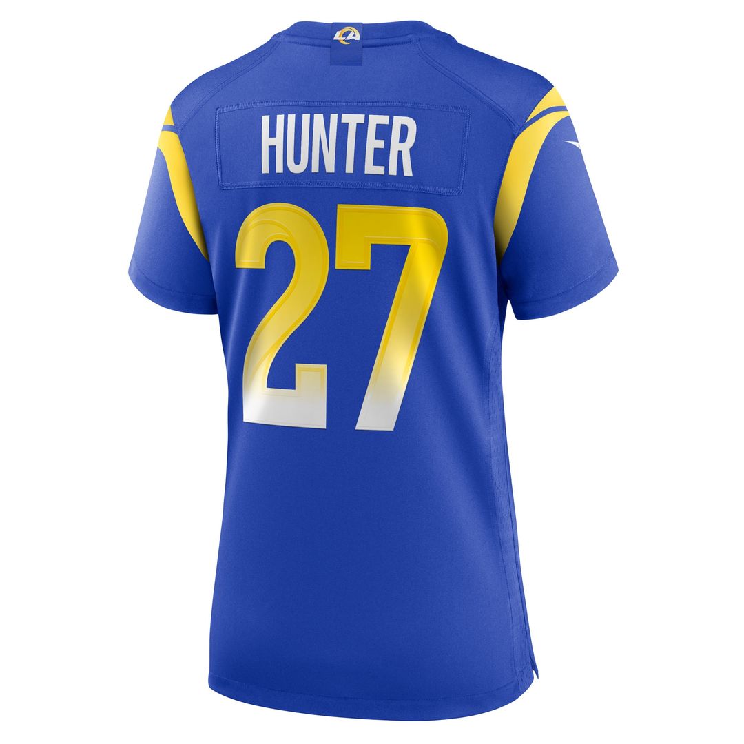 Jarquez Hunter Los Angeles Rams Nike Women's Team Game Jersey -  Royal