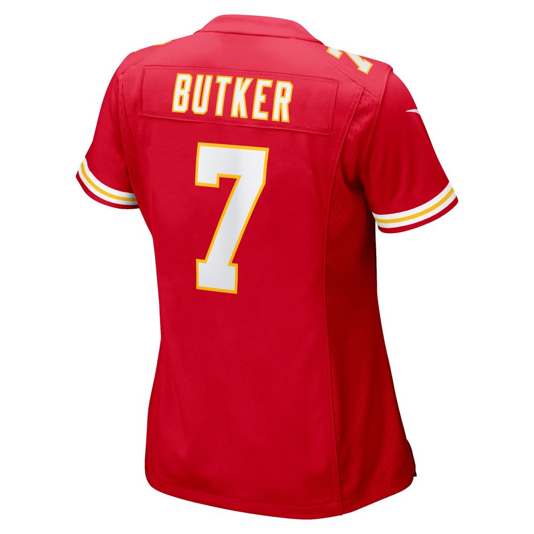 Harrison Butker Kansas City Chiefs Nike Women's Game Jersey - Red