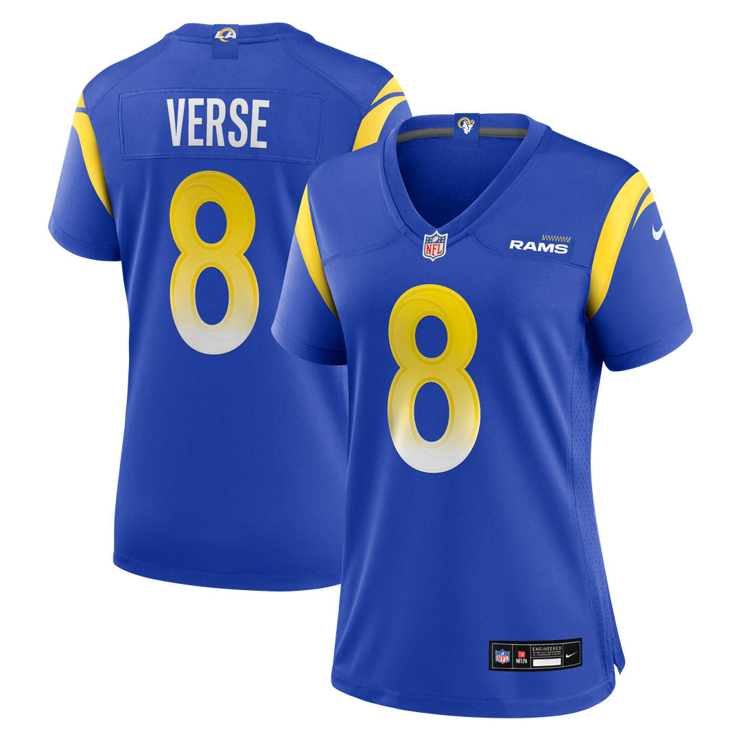 Jared Verse Los Angeles Rams Nike Women's Team Game Jersey -  Royal
