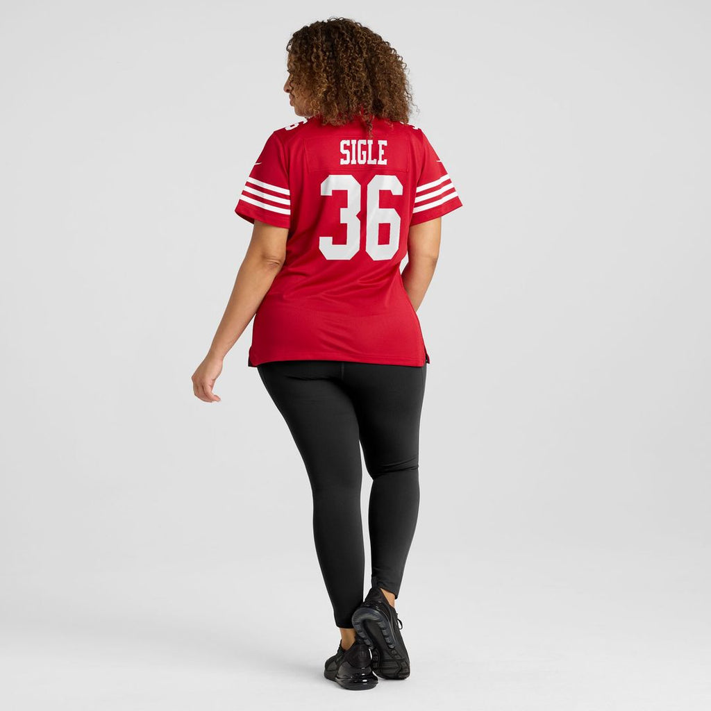 Marques Sigle San Francisco 49ers Nike Women's Team Game Jersey -  Scarlet