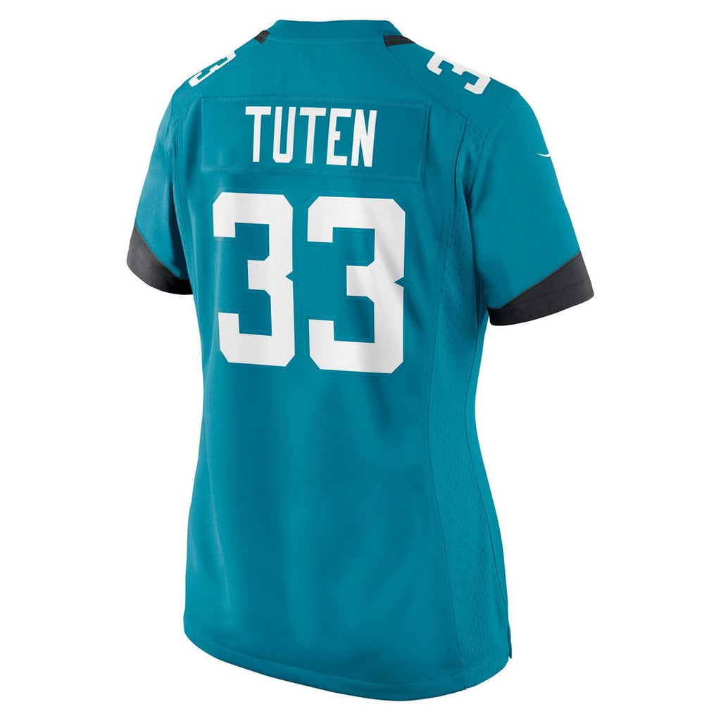 Bhayshul Tuten Jacksonville Jaguars Nike Women's Team Game Jersey -  Teal