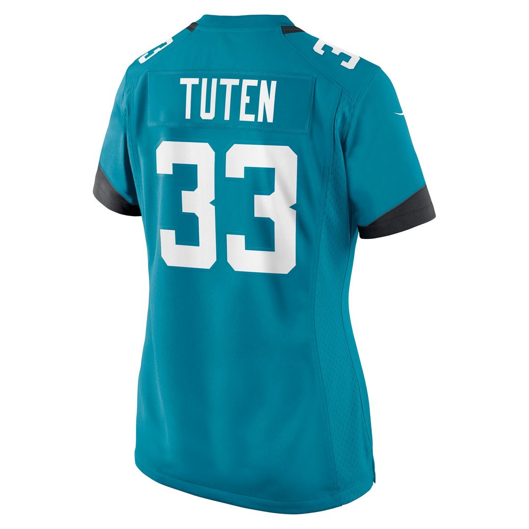 Bhayshul Tuten Jacksonville Jaguars Nike Women's Team Game Jersey -  Teal
