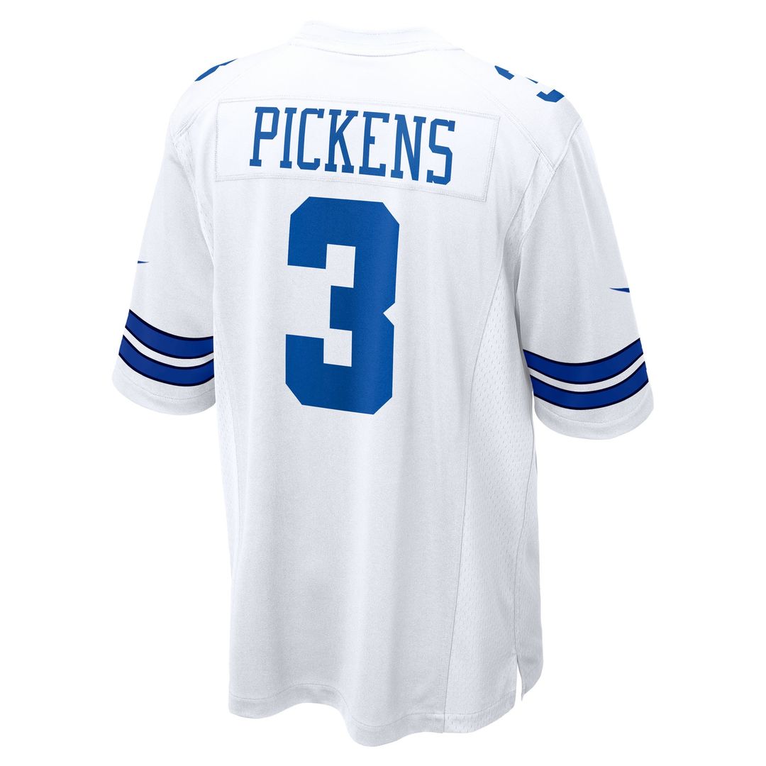 George Pickens Dallas Cowboys Nike Game Jersey - White