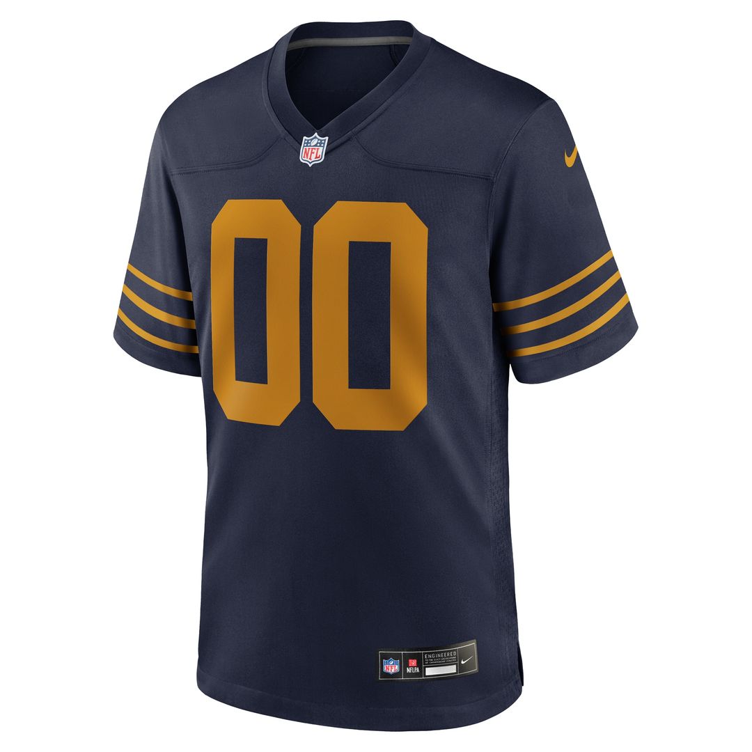 Green Bay Packers Nike Youth The 1923 Classic Game Custom Jersey - Navy
