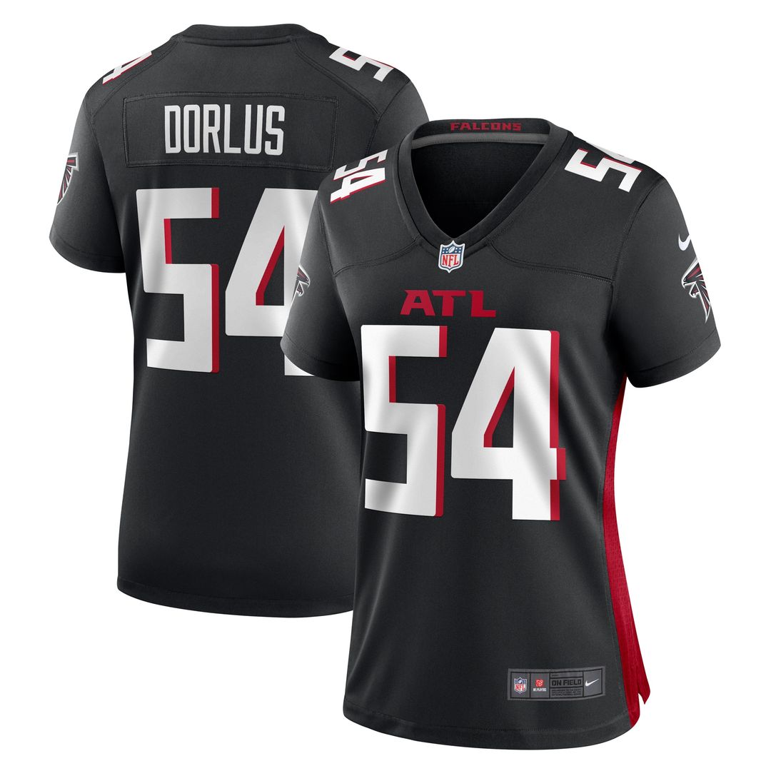 Brandon Dorlus Atlanta Falcons Nike Women's  Game Jersey -  Black