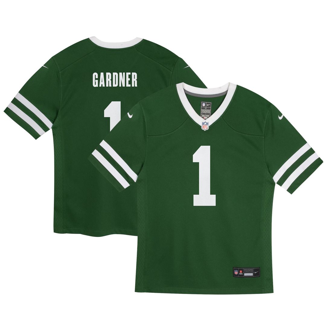 Ahmad Sauce Gardner New York Jets Nike Toddler Game Jersey - Legacy Green