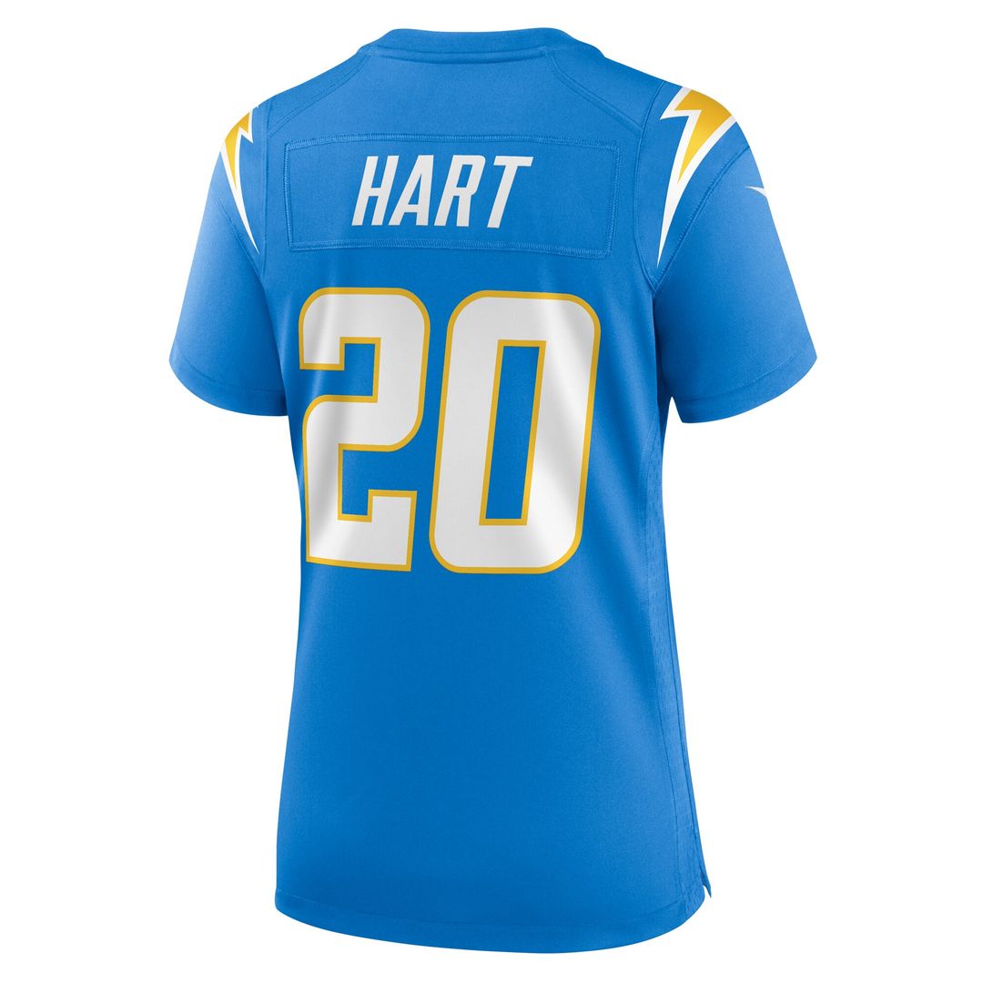 Cam Hart Los Angeles Chargers Nike Women's  Game Jersey -  Powder Blue