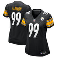 Derrick Harmon Pittsburgh Steelers Nike Women's Team Game Jersey -  Black