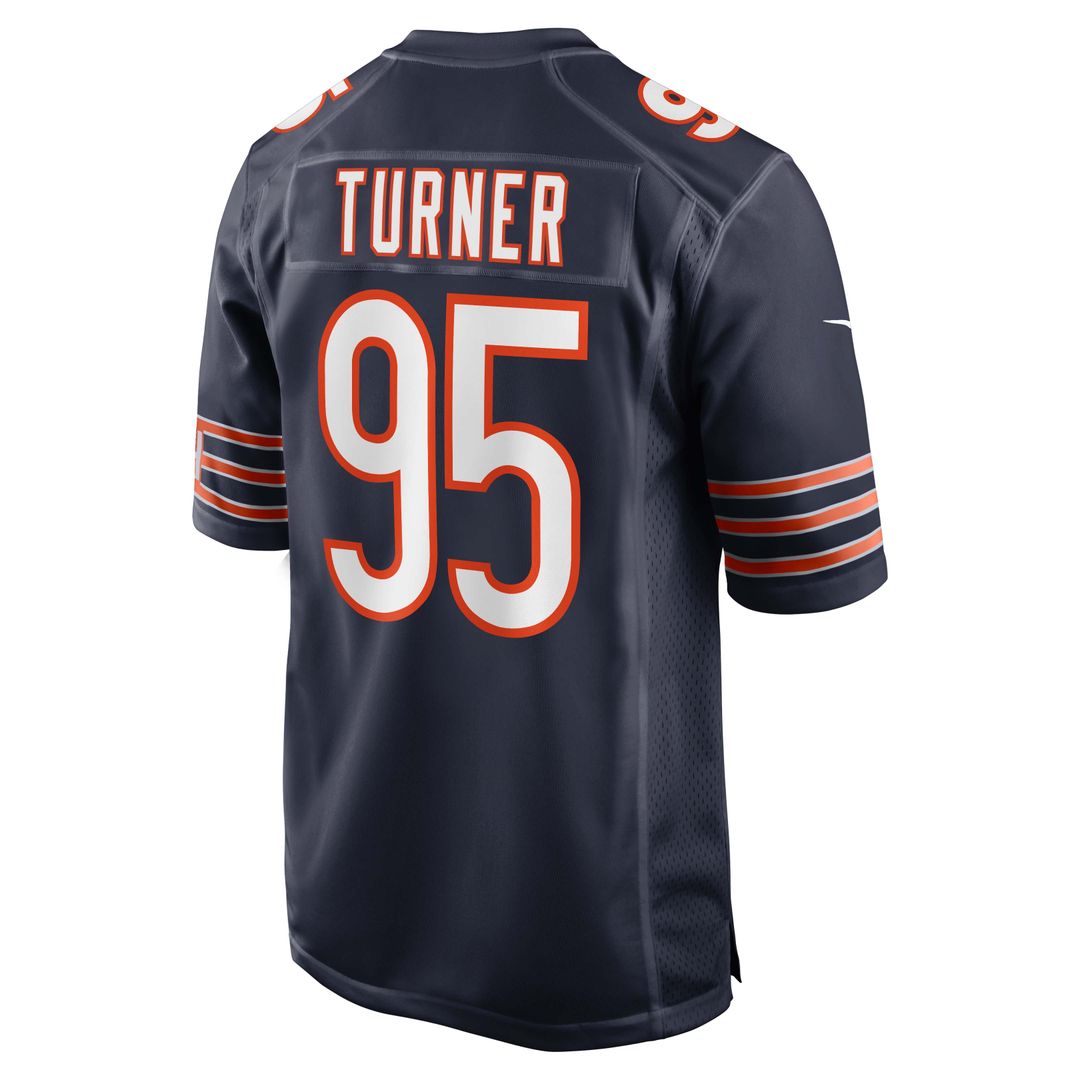 Shemar Turner Chicago Bears Nike Team Game Jersey -  Navy