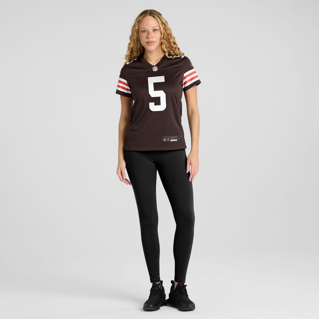 Rayshawn Jenkins Cleveland Browns Nike Women's Team Game Jersey -  Brown