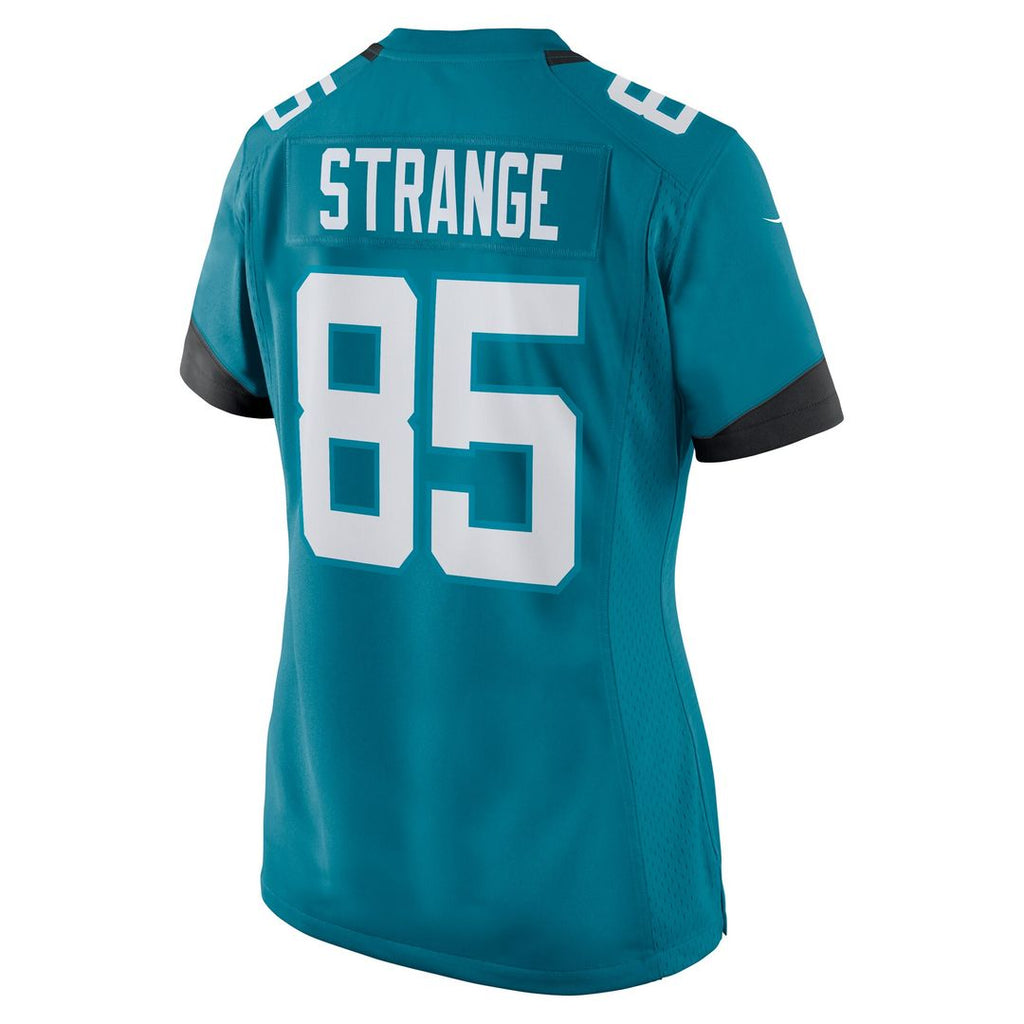 Brenton Strange Jacksonville Jaguars Nike Women's Team Game Jersey -  Teal