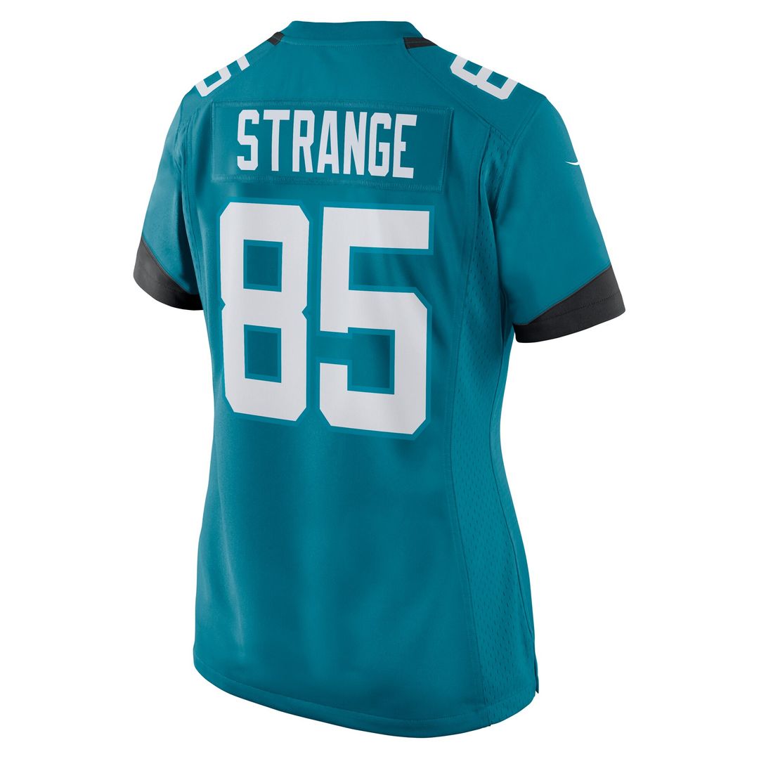 Brenton Strange Jacksonville Jaguars Nike Women's Team Game Jersey -  Teal