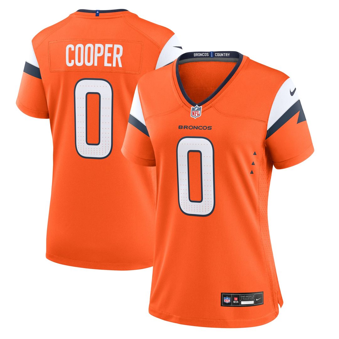 Jonathon Cooper Denver Broncos Nike Women's Team Game Jersey -  Orange