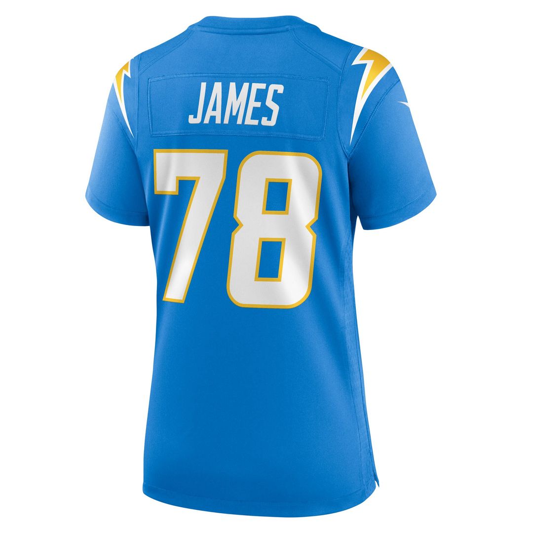Andre James Los Angeles Chargers Nike Women's Team Game Jersey -  Powder Blue