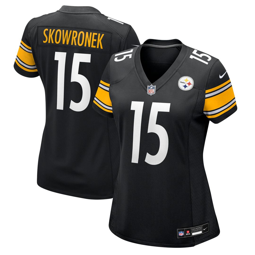 Ben Skowronek Pittsburgh Steelers Nike Women's Team Game Jersey -  Black