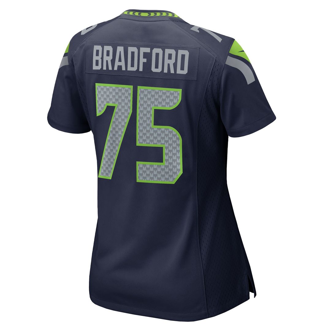 Anthony Bradford Seattle Seahawks Nike Women's Team Game Jersey -  College Navy