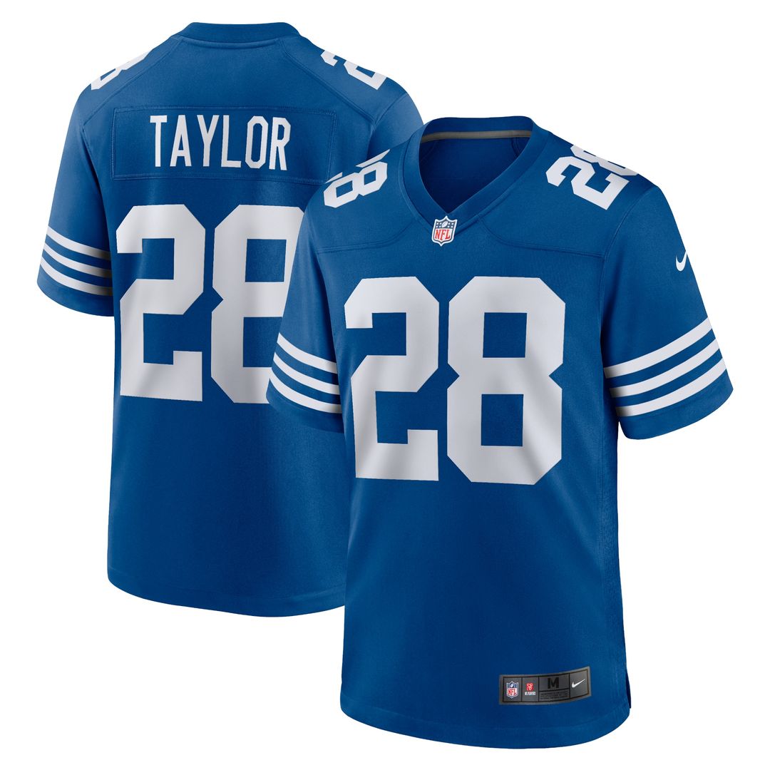Jonathan Taylor Indianapolis Colts Nike Alternate Game Jersey - Royal