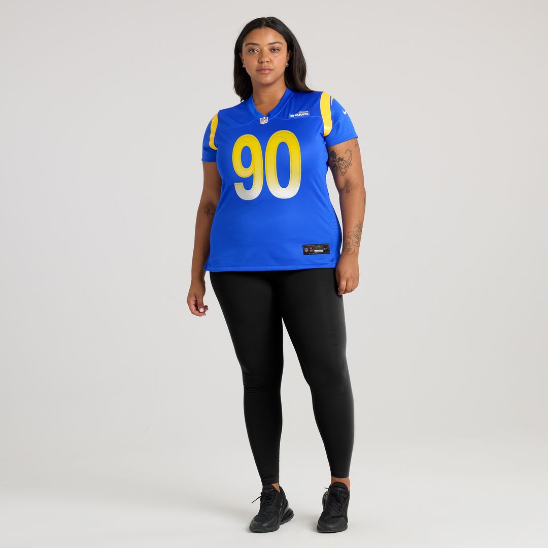 Tyler Davis Los Angeles Rams Nike Women's  Game Jersey -  Royal