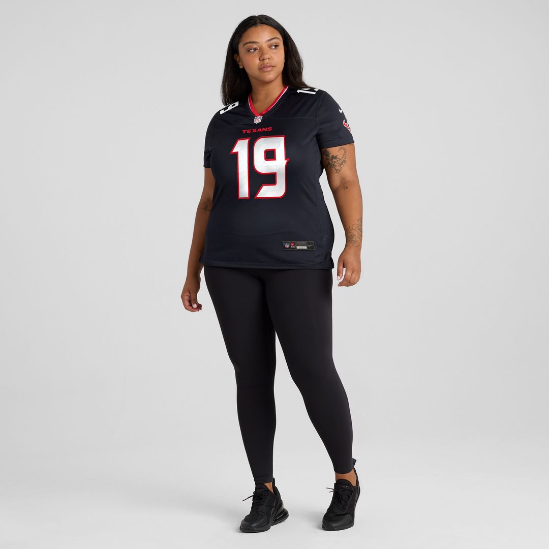 Xavier Hutchinson Houston Texans Nike Women's Team Game Jersey -  Navy