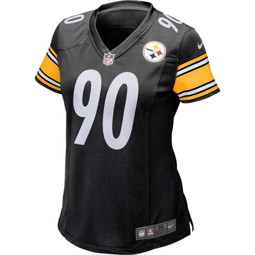 T.J. Watt Pittsburgh Steelers Nike Women's Game Jersey - Black
