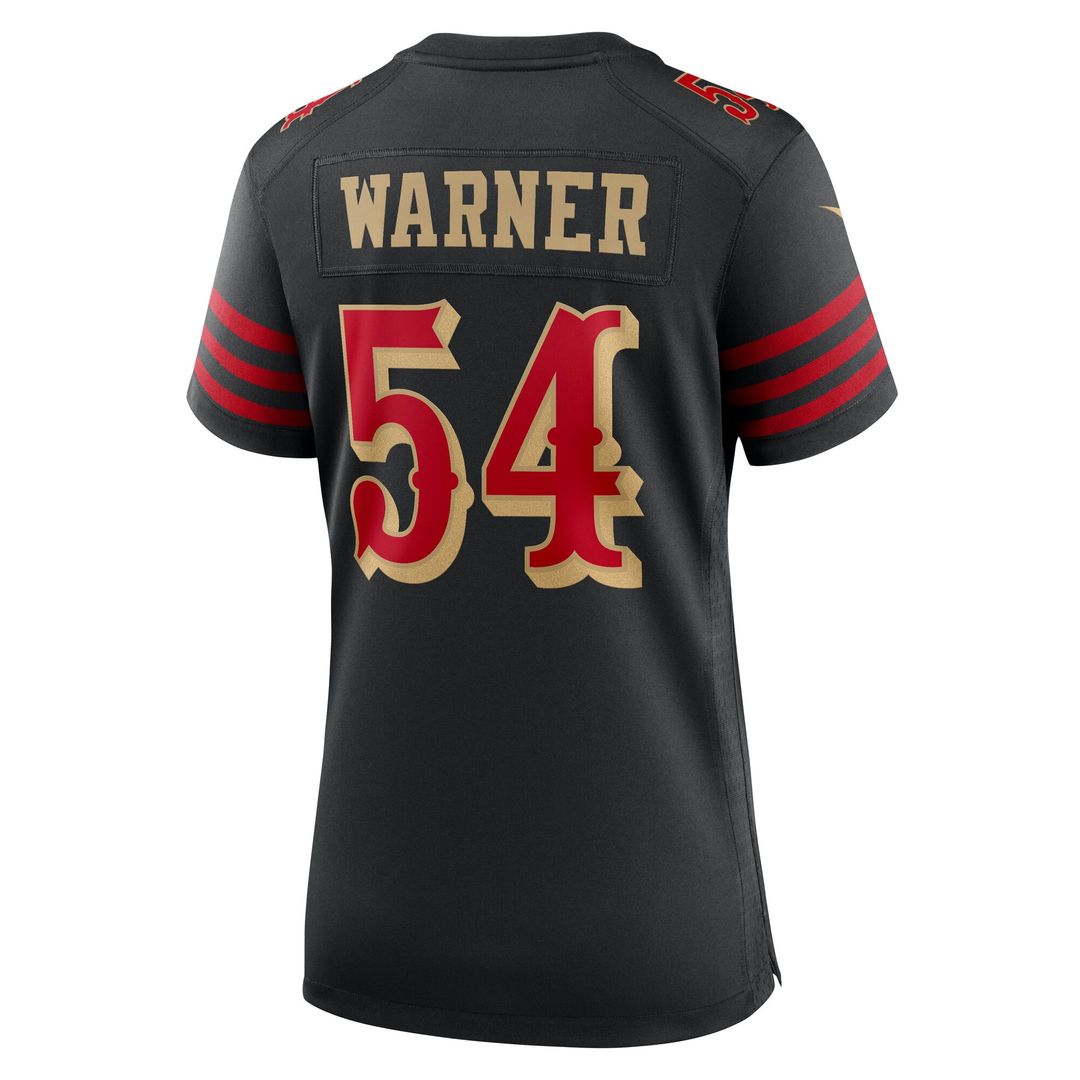 Fred Warner San Francisco 49ers Nike Women's 2025 Rivalries Collection Game Jersey - Black