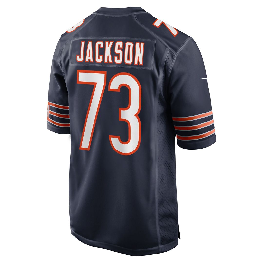Jonah Jackson Chicago Bears Nike Team Game Jersey -  Navy
