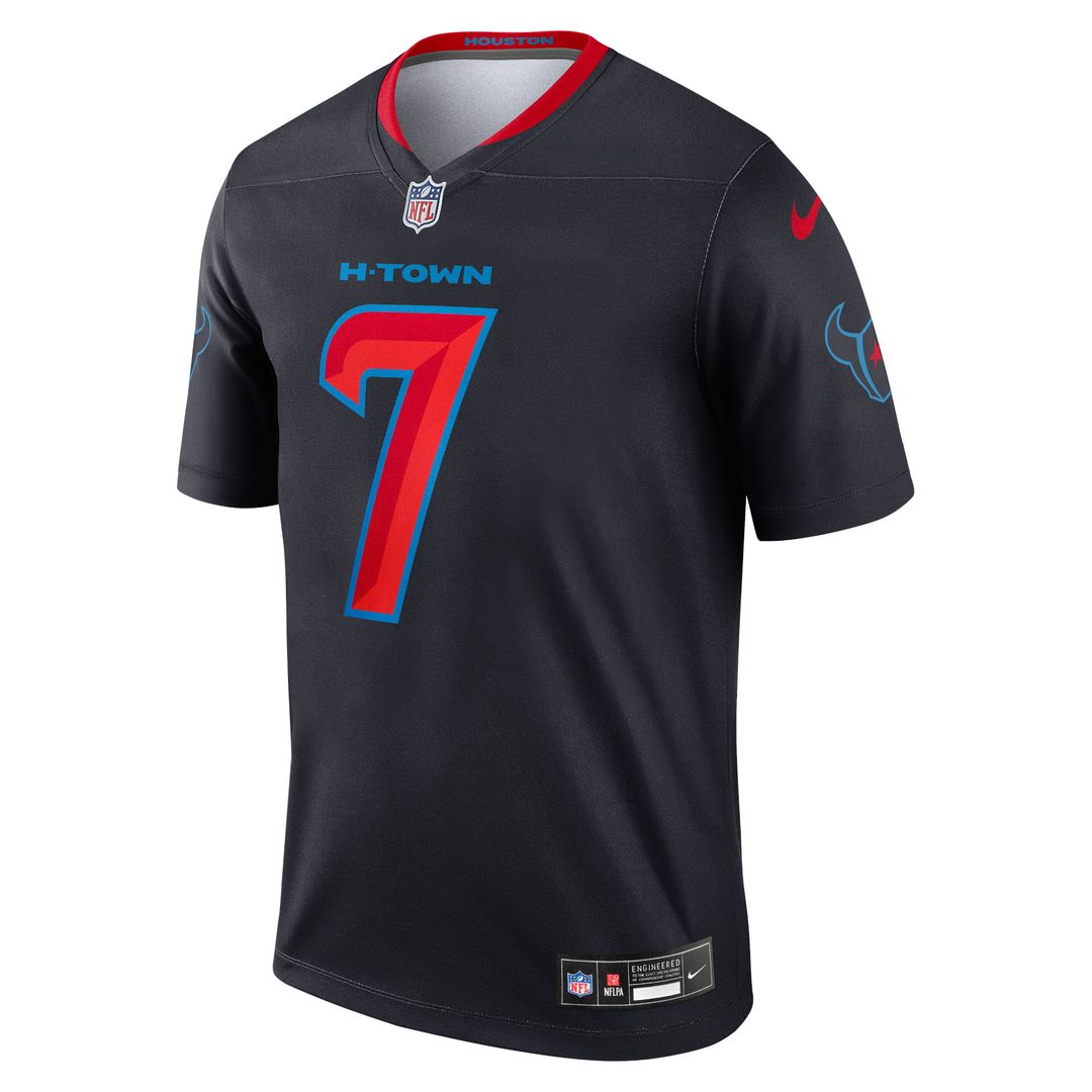 C.J. Stroud Houston Texans Nike Legend Player Performance Top - Navy