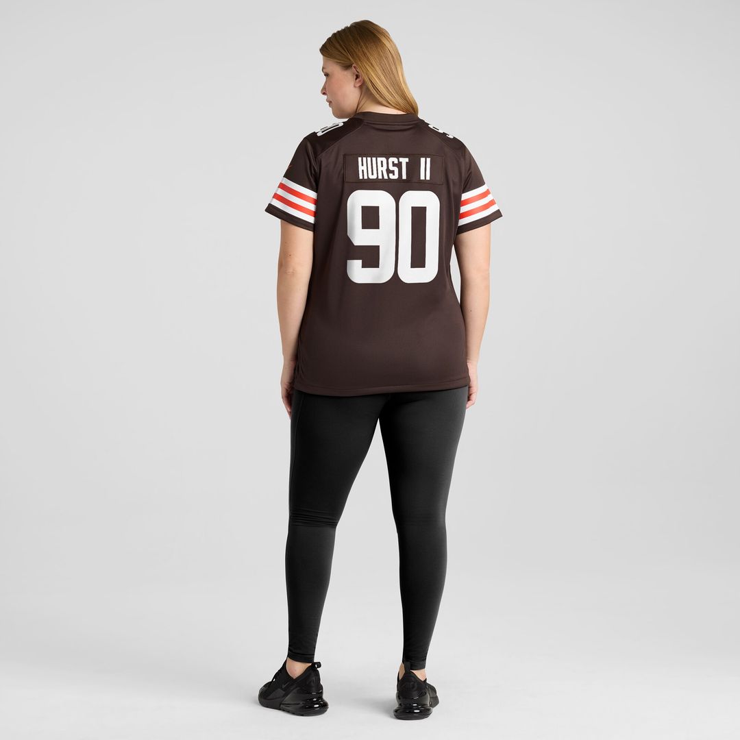 Maurice Hurst II Cleveland Browns Nike Women's  Game Jersey -  Brown