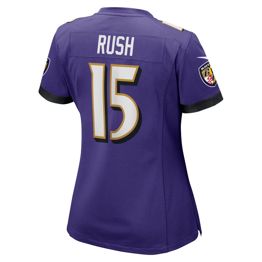 Cooper Rush Baltimore Ravens Nike Women's Team Game Jersey -  Purple
