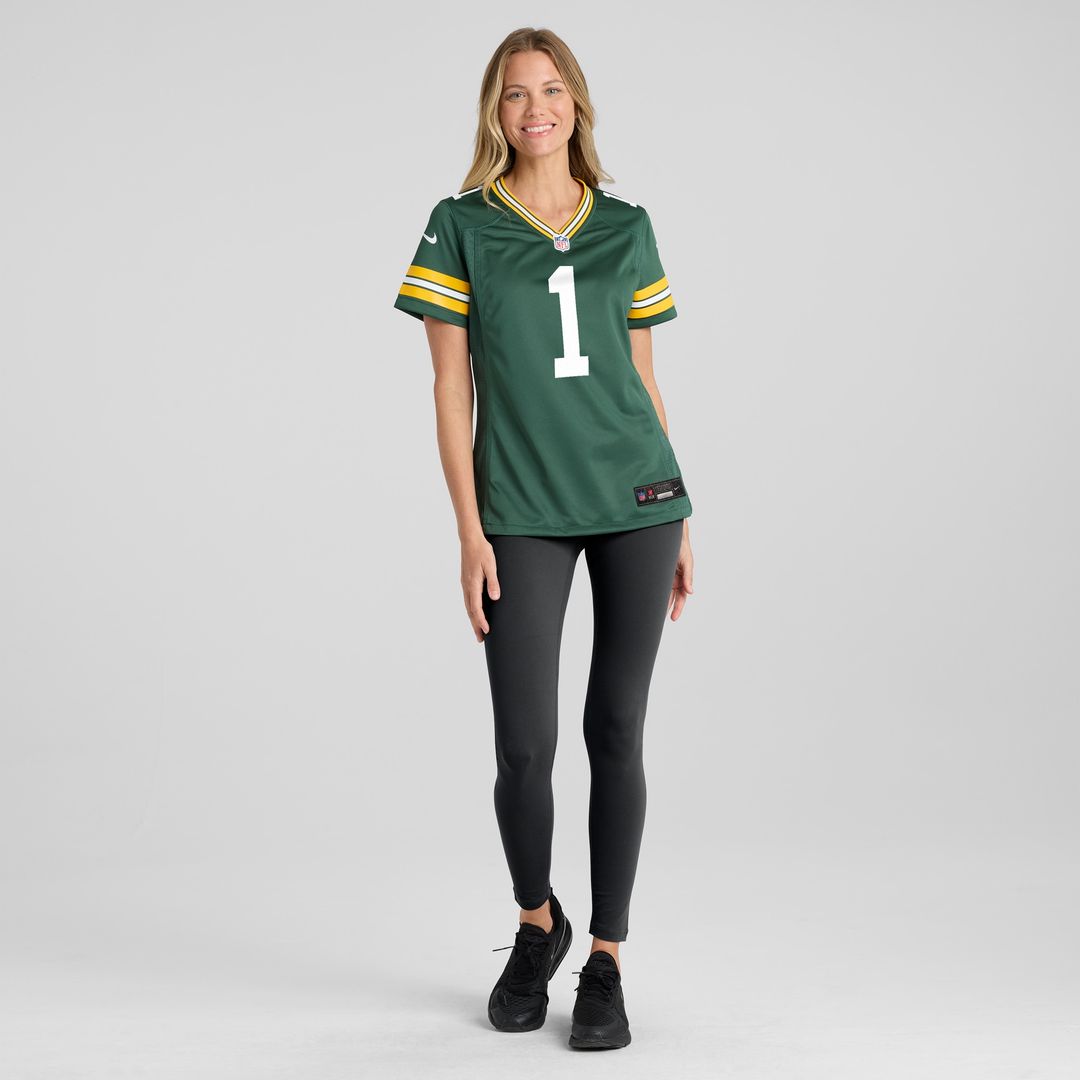 Number 1 Bride Green Bay Packers Nike Women's Game Jersey - Green