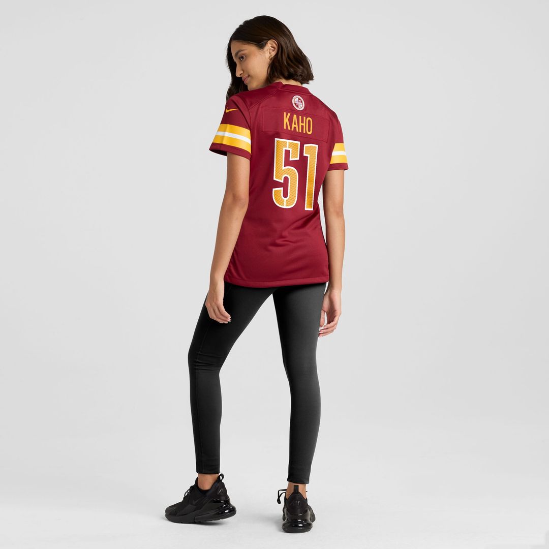 Ale Kaho Washington Commanders Nike Women's Team Game Jersey -  Burgundy