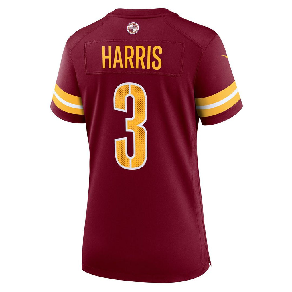 Will Harris Washington Commanders Nike Women's Team Game Jersey -  Burgundy