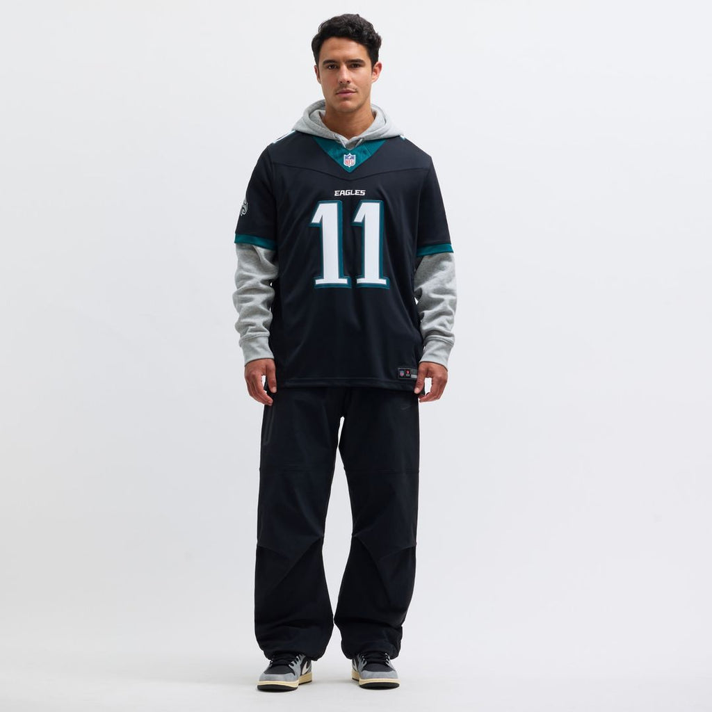 A.J. Brown Philadelphia Eagles Nike Alternate Vapor F.U.S.E. Limited Jersey - Black