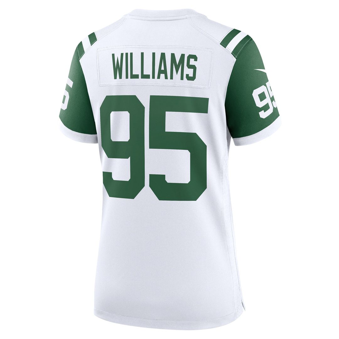 Quinnen Williams New York Jets Nike Women's Classic Alternate Game Jersey - White